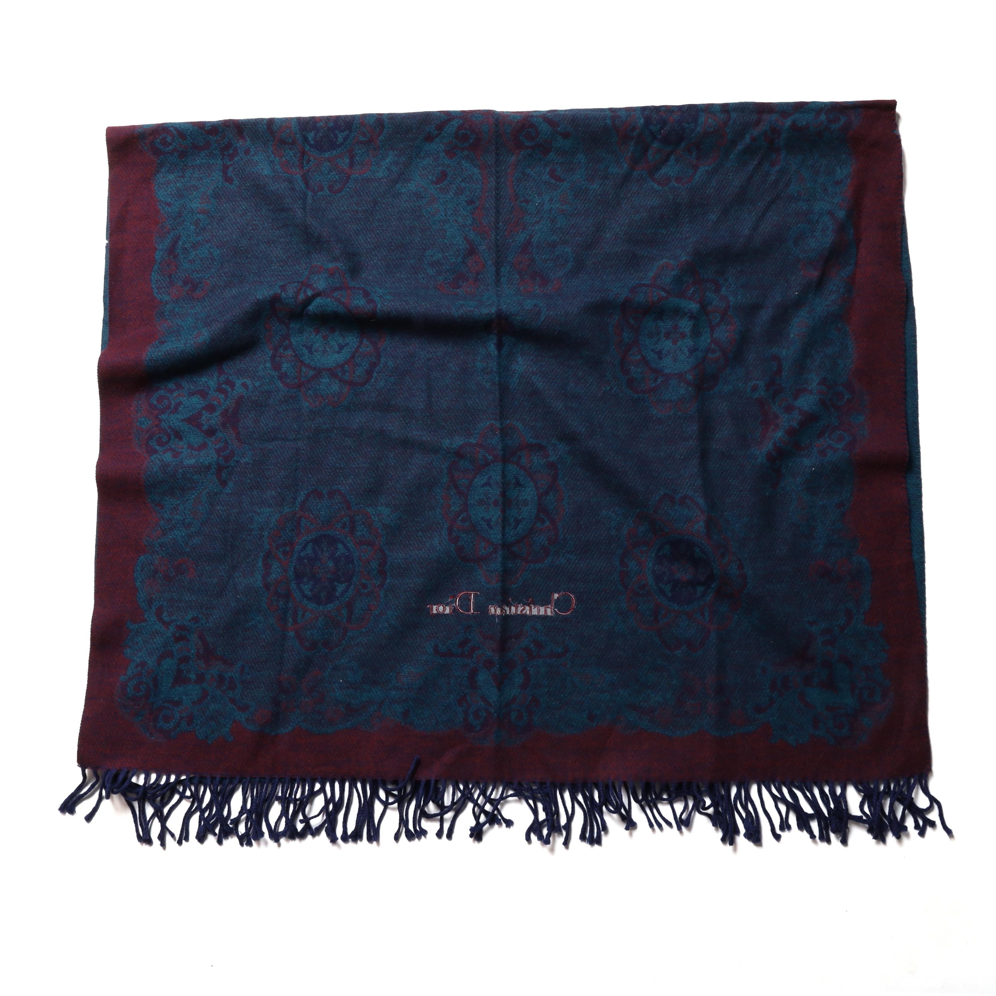 크리스찬 디올 Christian Dior Wool Scarf 6