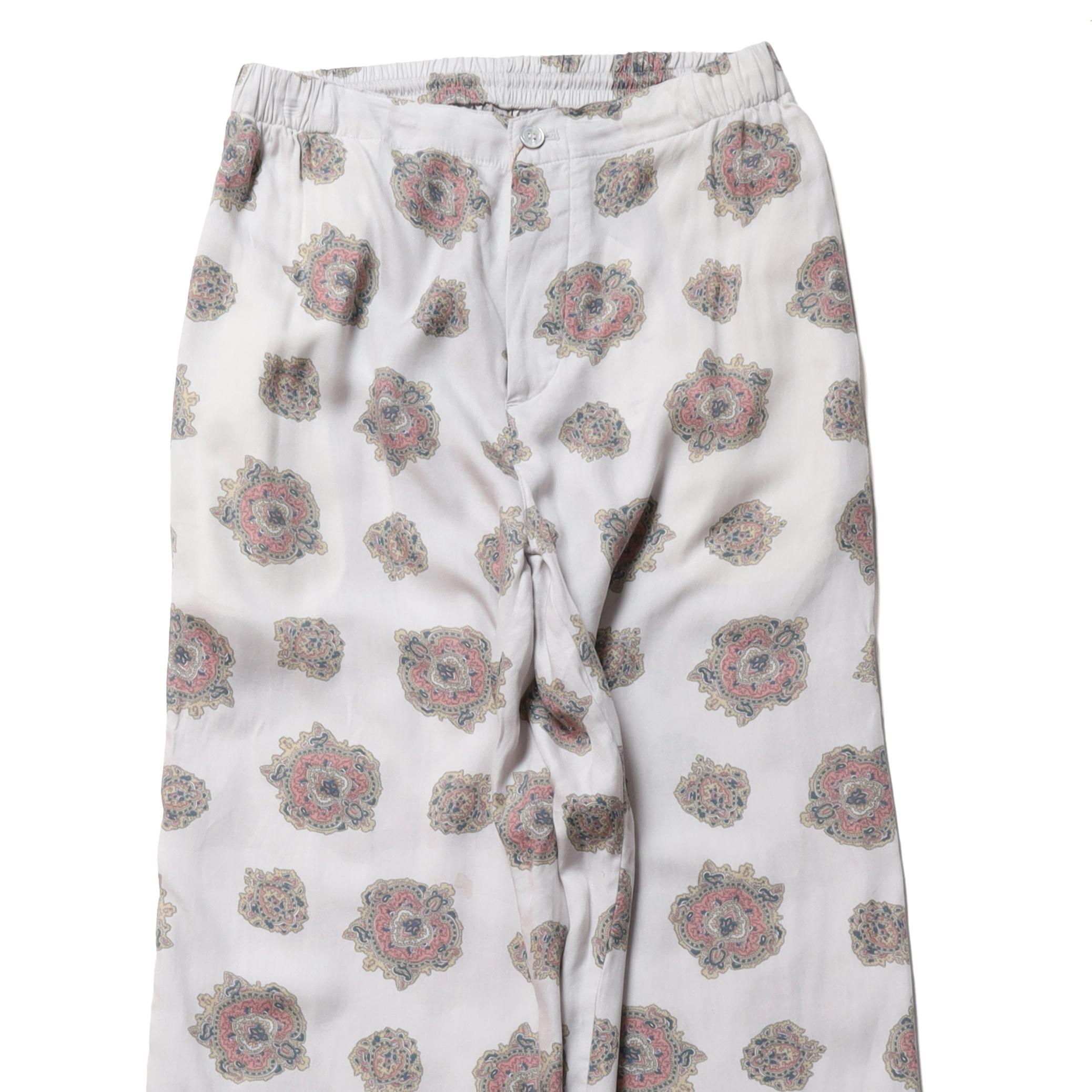 언유즈드 Unused Paisley Slacks 3