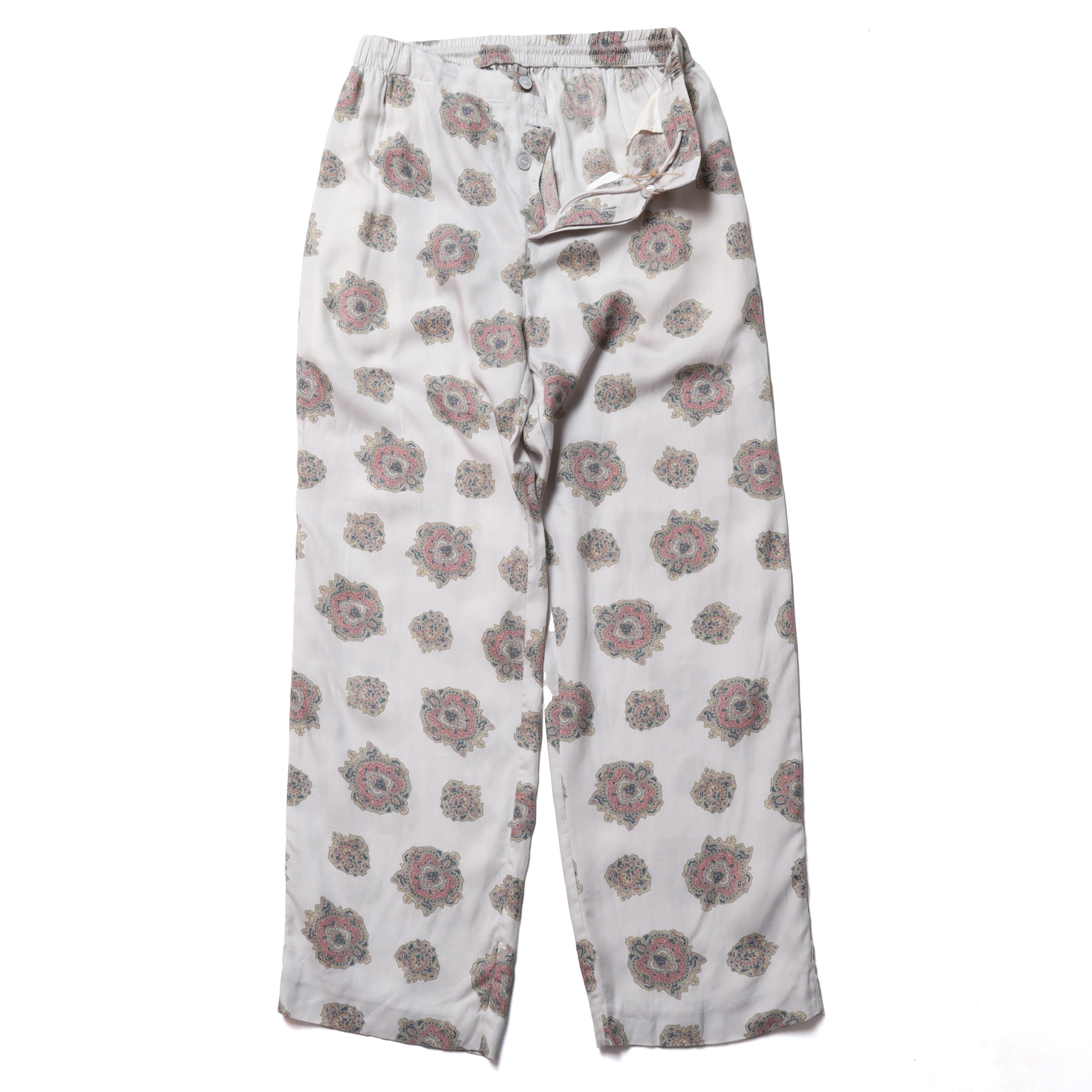 언유즈드 Unused Paisley Slacks 5
