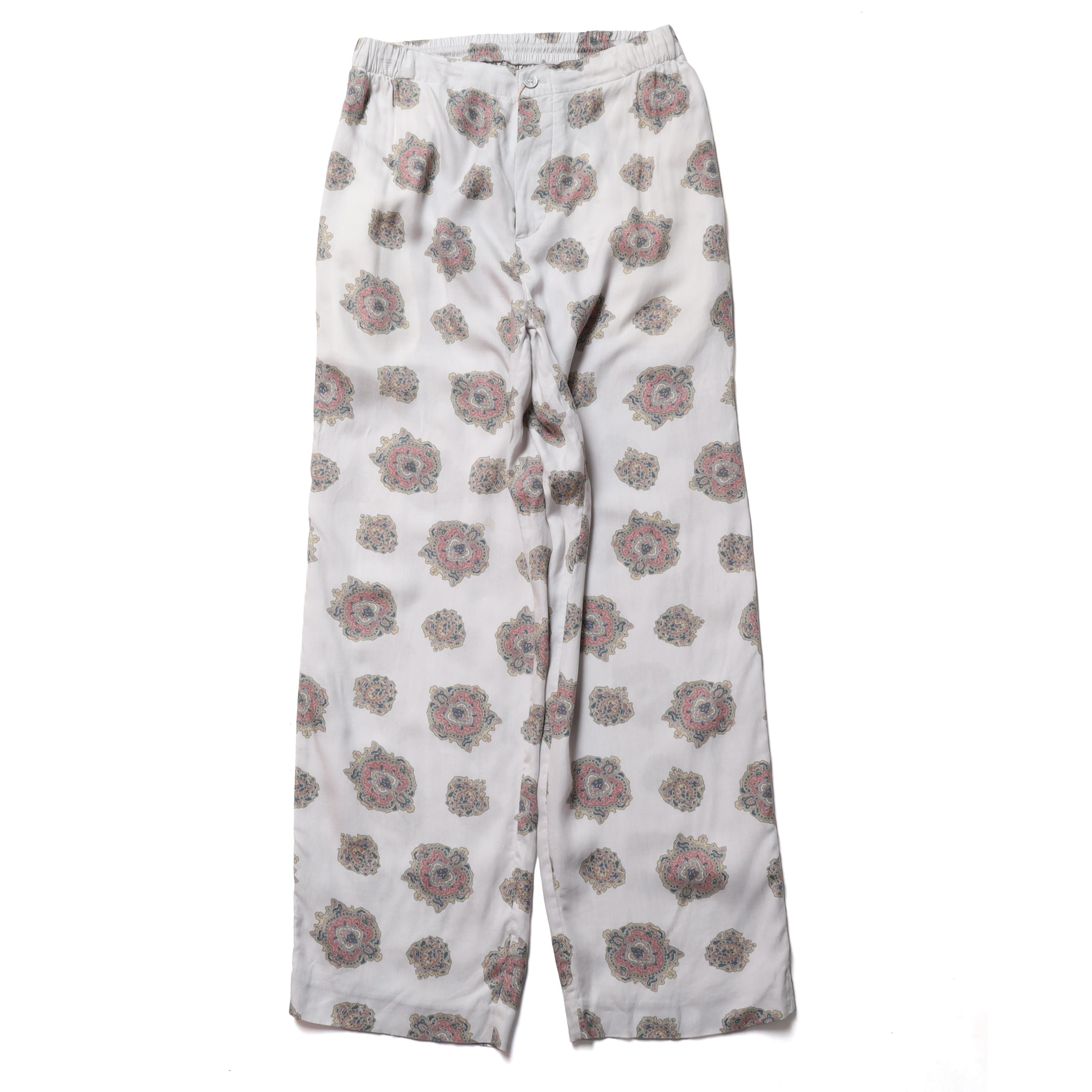 언유즈드 Unused Paisley Slacks 2