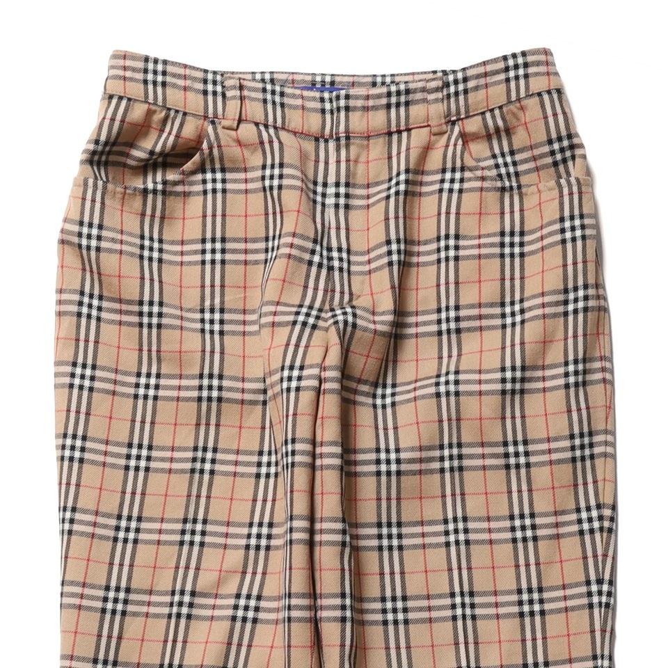 버버리 Nova Check Pants 3