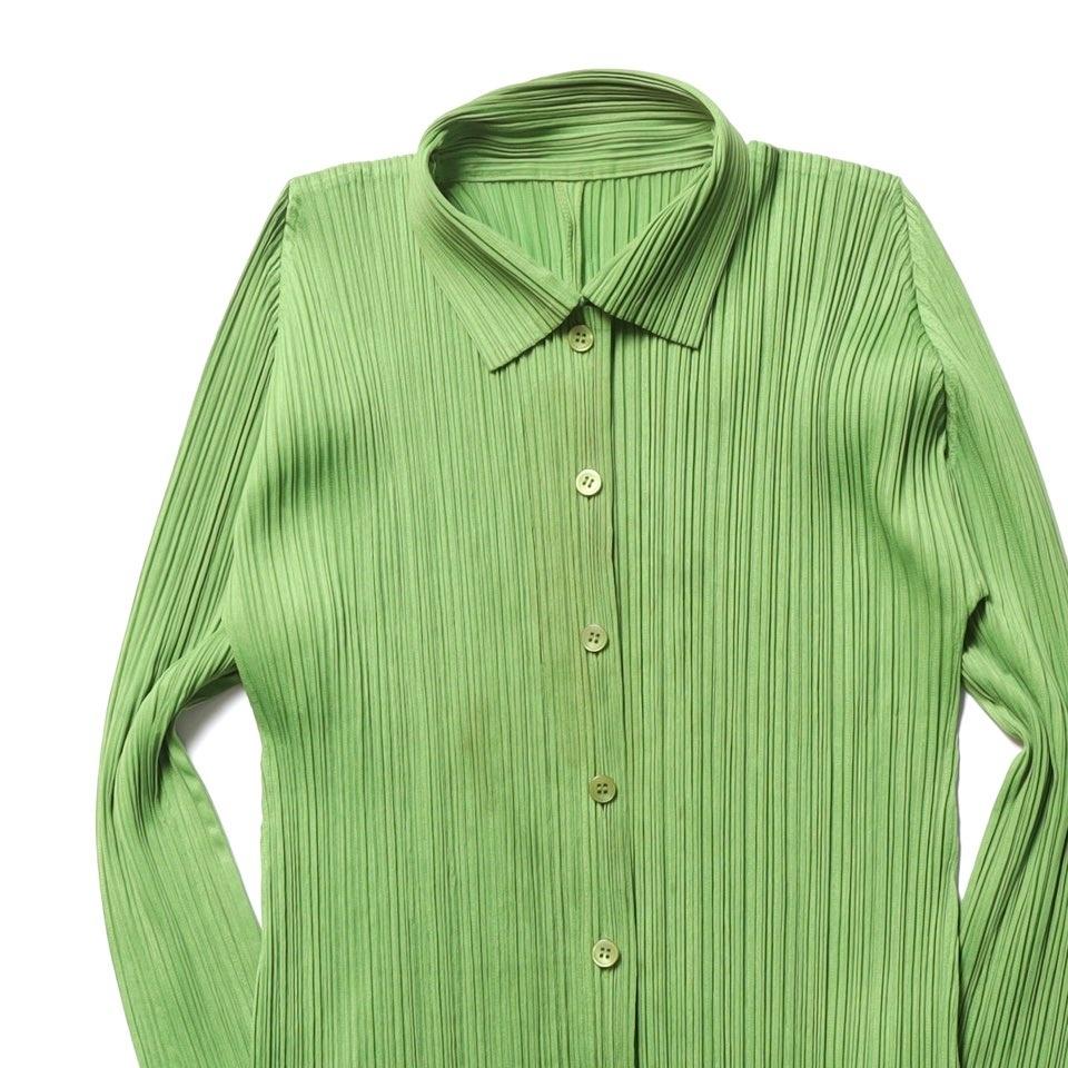 플리츠 플리즈 Pleats Please Button Shirt 3