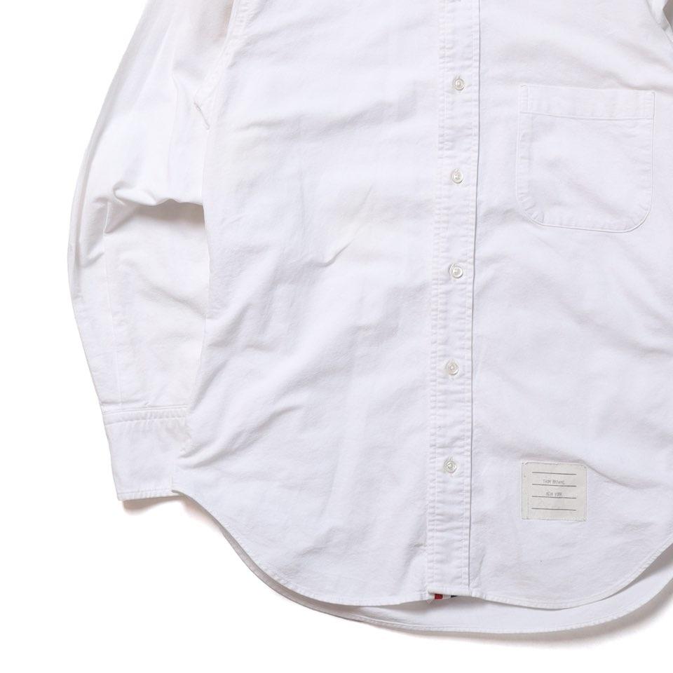 톰 브라운 Thome Browne Cotton Oxford Shirt 4