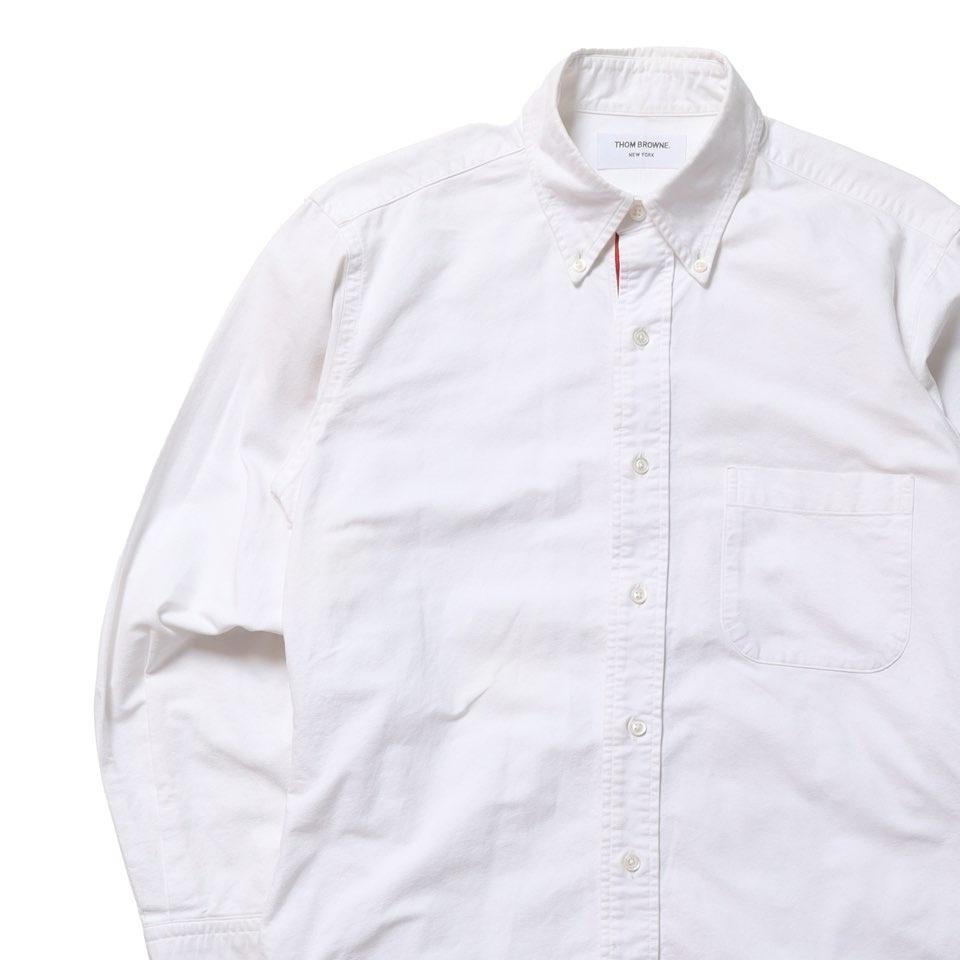 톰 브라운 Thome Browne Cotton Oxford Shirt 3