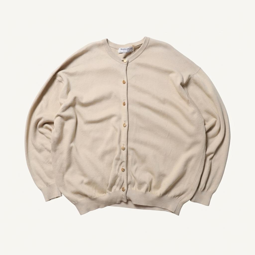 버버리 Burberry Wool Button Cardigan 1