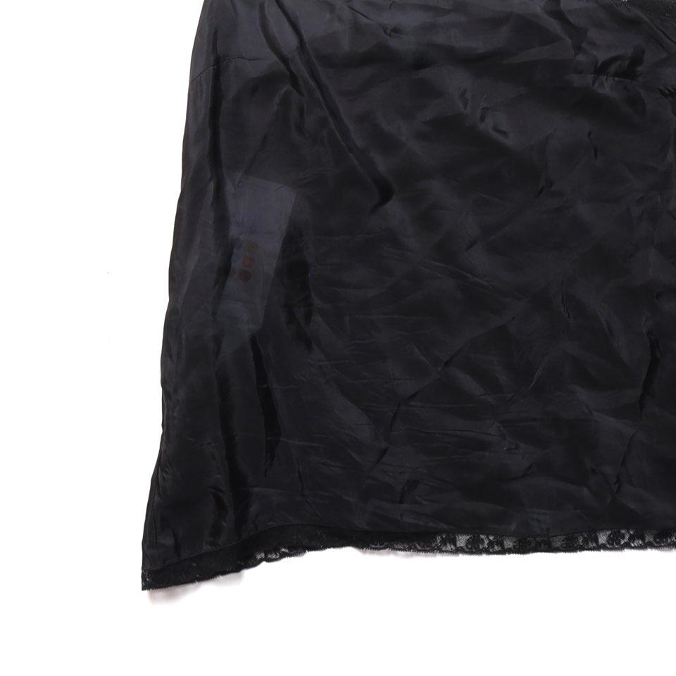 프라다 Prada Silk Blended Lace Trimmed Sleeveless 4