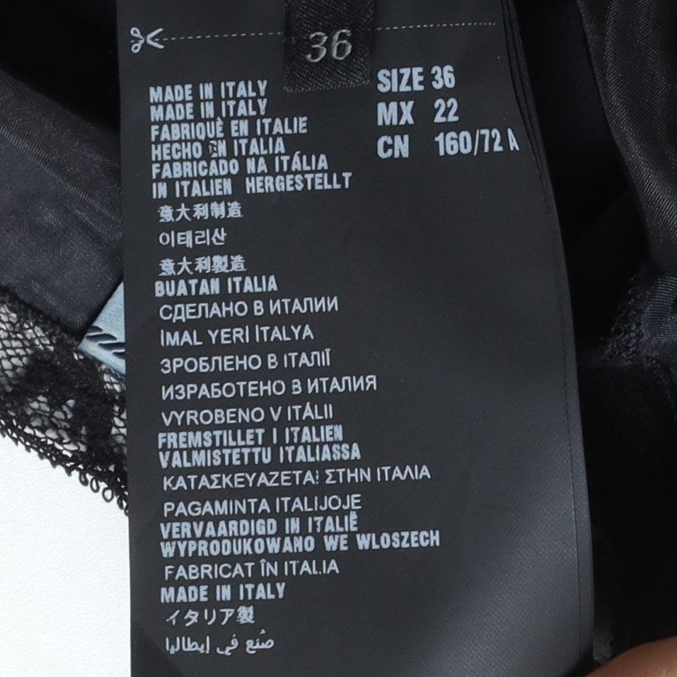 프라다 Prada Silk Blended Lace Trimmed Sleeveless 9