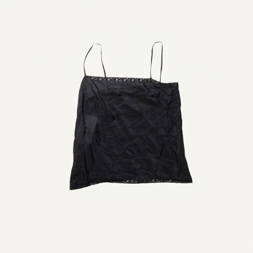 프라다 Prada Silk Blended Lace Trimmed Sleeveless 1