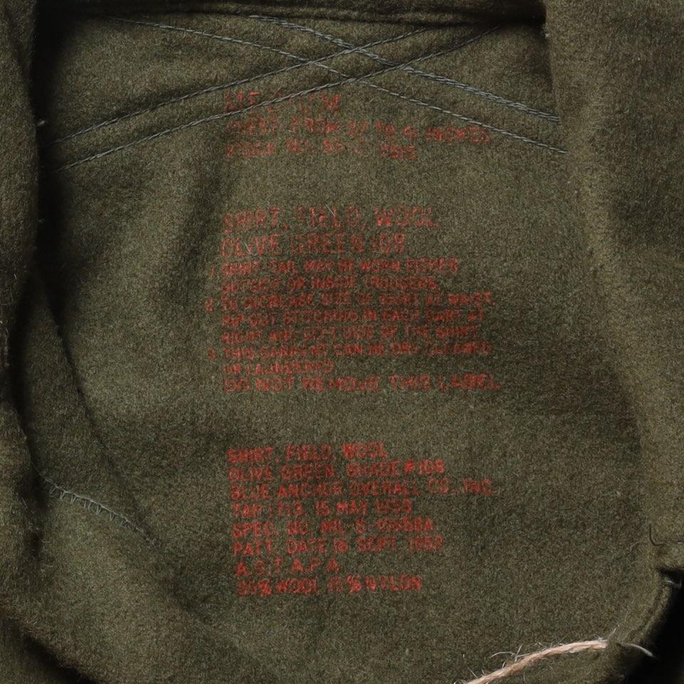 US Military Original Wool Field Shirt 8