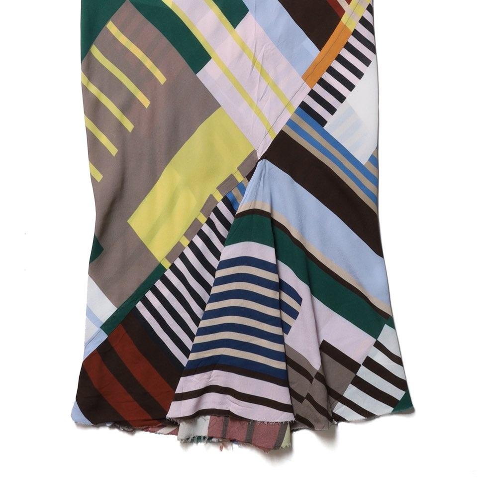 릭 오웬스 Rick Owens Pattern Rayon Skirt 7