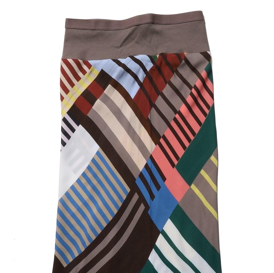 릭 오웬스 Rick Owens Pattern Rayon Skirt 3