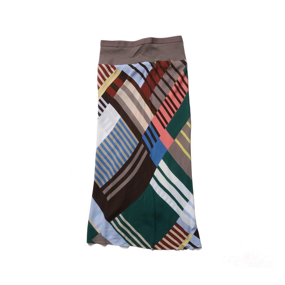 릭 오웬스 Rick Owens Pattern Rayon Skirt 2
