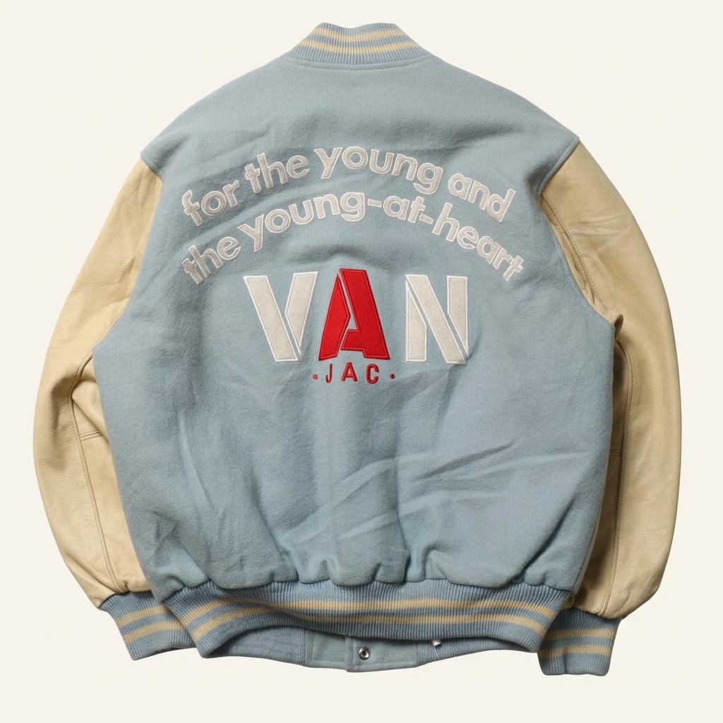 Van Jac Embroidered Varsity Jacket 1