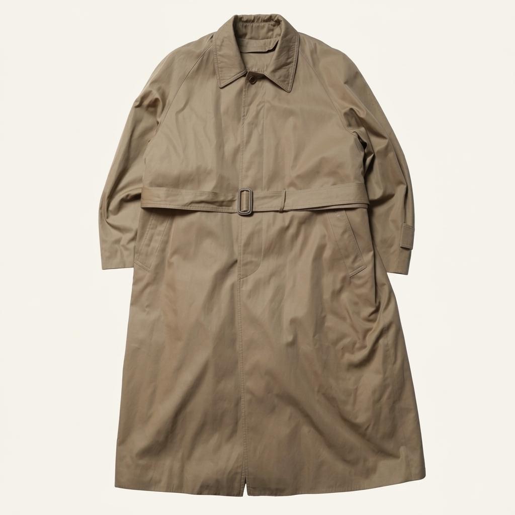 입생로랑 Yves Saint Laurent Belted Single Trench Coat 1