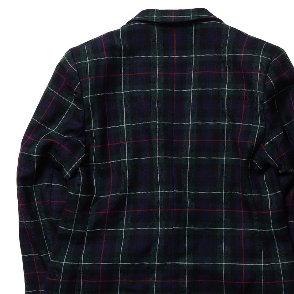 버버리 Burberry Check Pattern 2B Wool Blazer 6