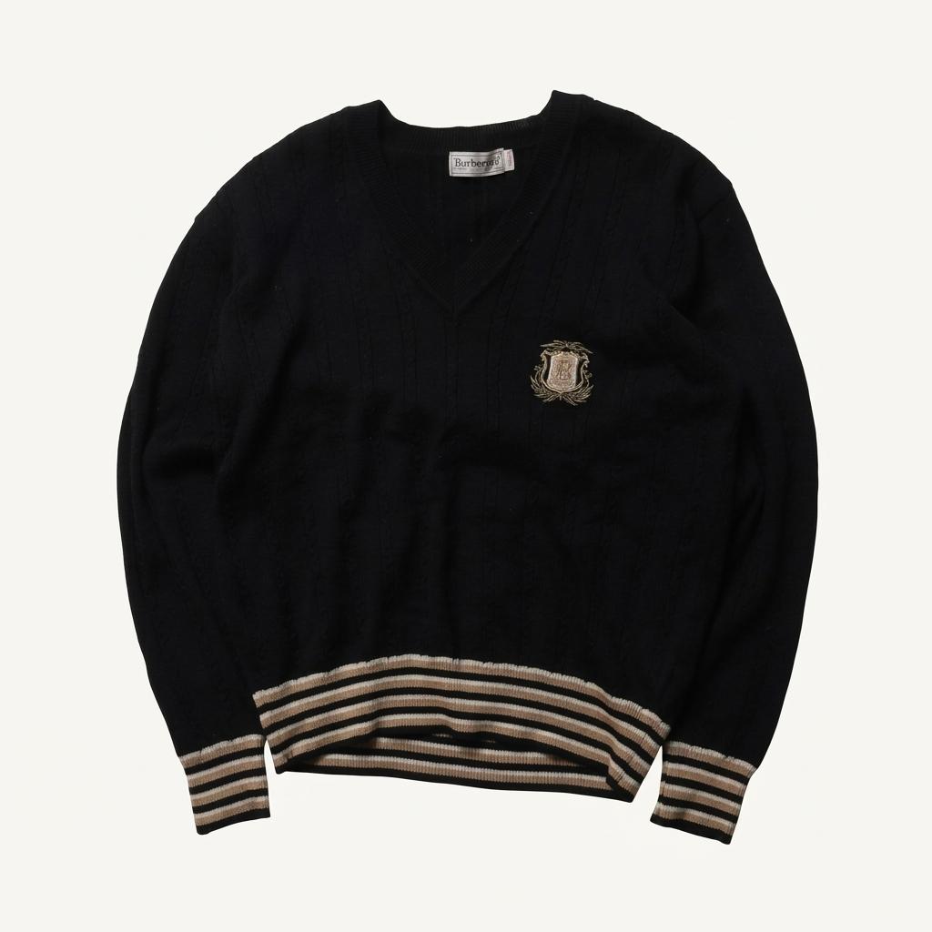 버버리 Burberry Logo Wool Knit 1