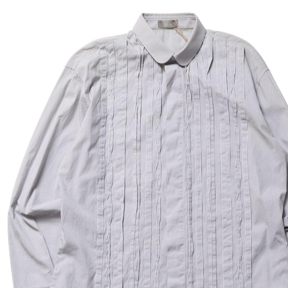 디올 Dior  Stripe Pattern Frill Shirt 3
