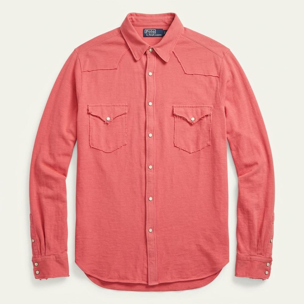 폴로 랄프로렌 Polo Ralph Lauren Cotton Pocket Shirt 1