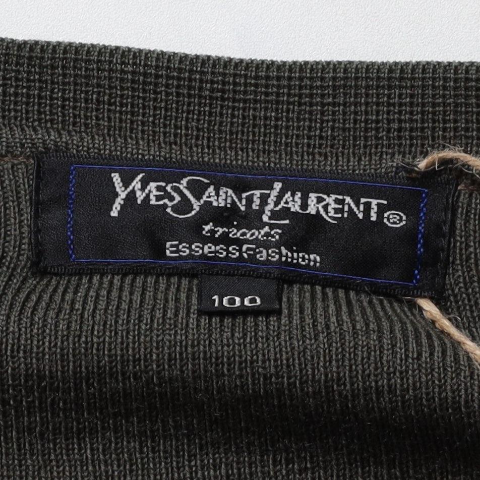입생로랑 Yves Saint Laurent Check Pattern Knit Vest 8