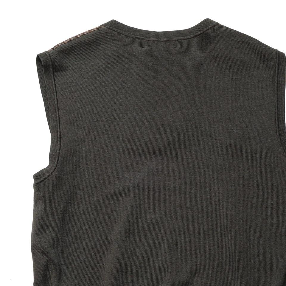 입생로랑 Yves Saint Laurent Check Pattern Knit Vest 6