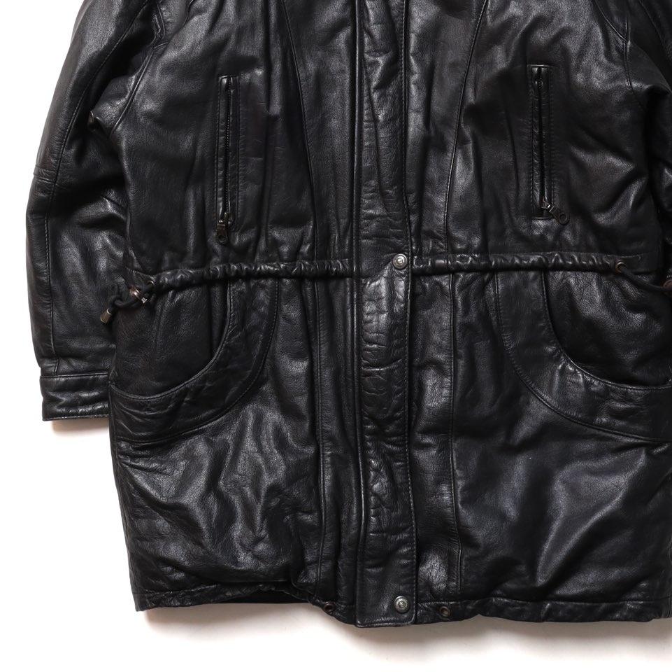 American Vintage Leather Down Coat 4
