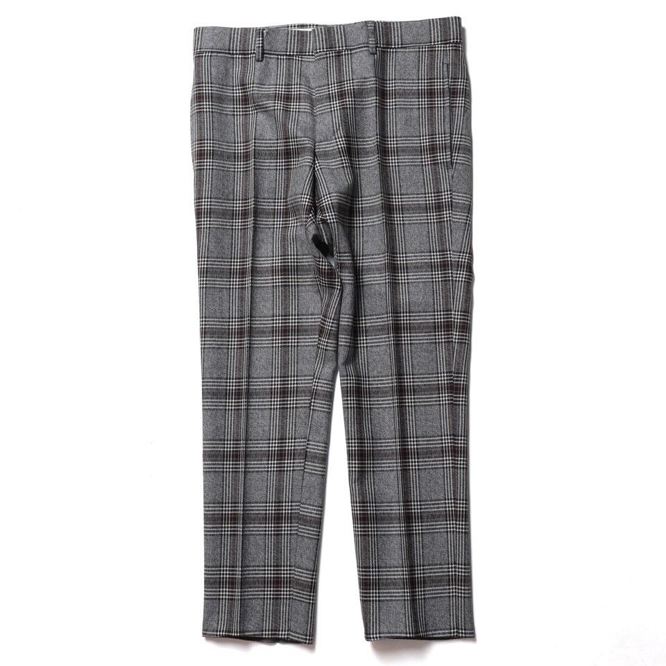 구찌 Gucci Check Pattern Wool Trousers 2