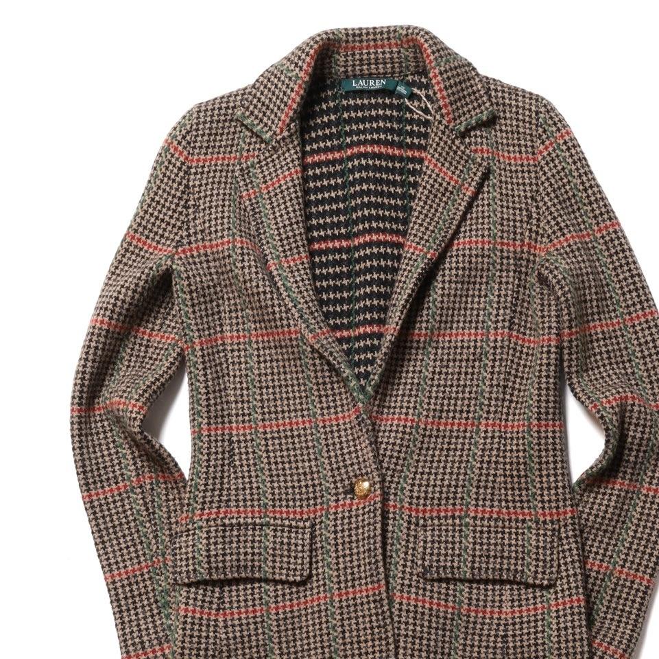 로렌 랄프로렌 Lauren Ralph Lauren Single Button Check 3