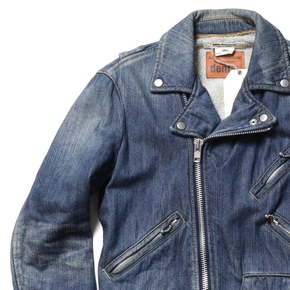 준야 와타나베 Junya Watanabe Denim Double Rider Jacket 4