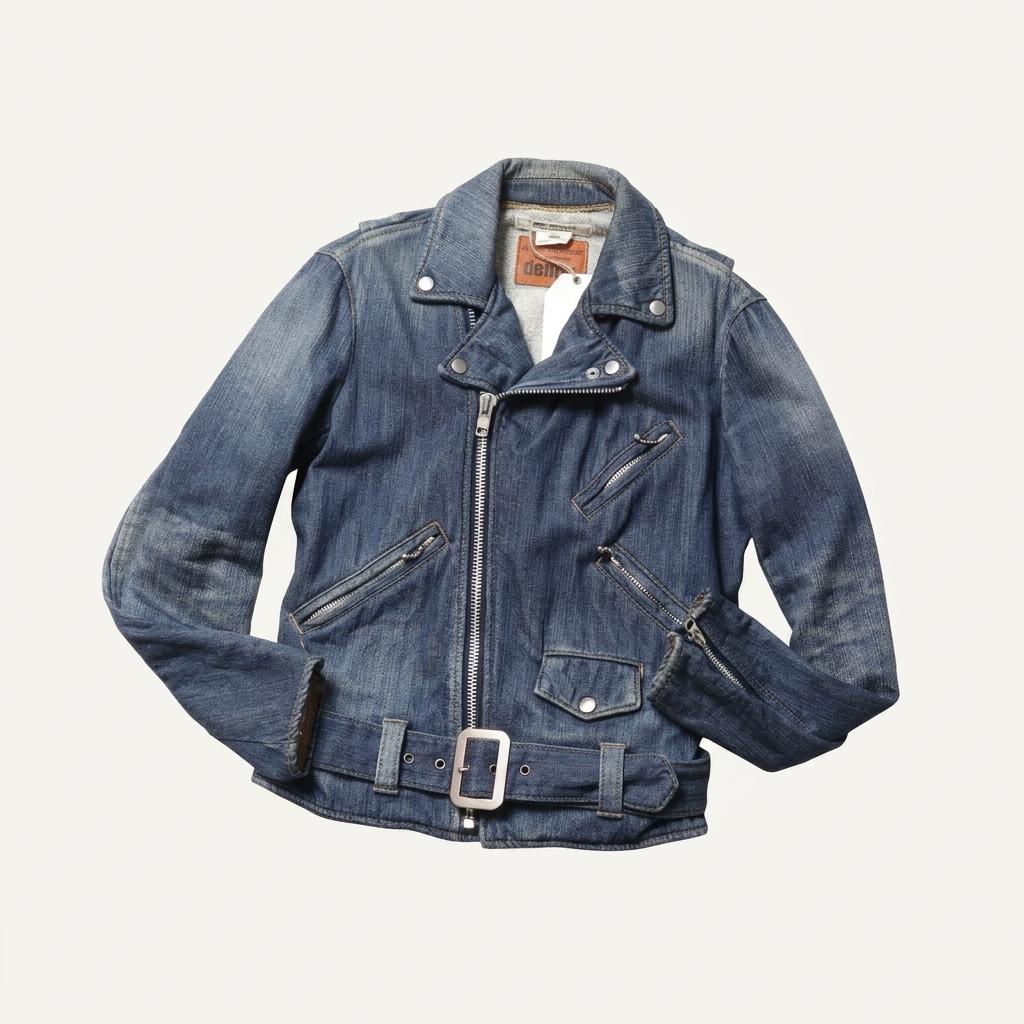 준야 와타나베 Junya Watanabe Denim Double Rider Jacket 1