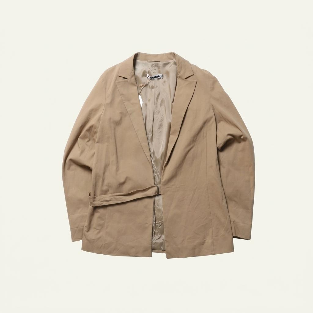 질 샌더 Jil Sander Belted Cotton Jacket 1