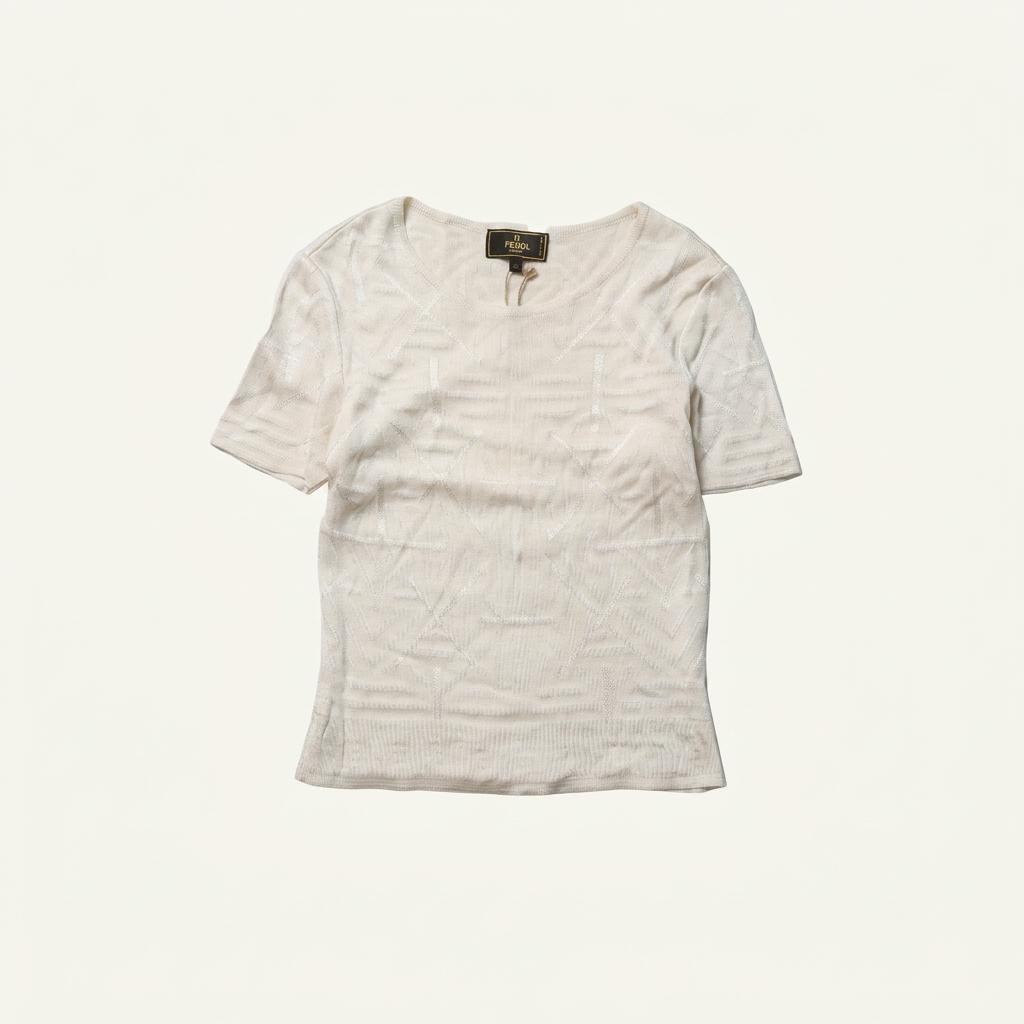 펜디 Fendi Rayon T-shirt 1