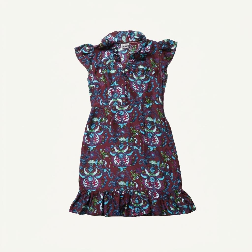 이세이마야케 Issey Miyake Floral Pattern Sleeveless 1