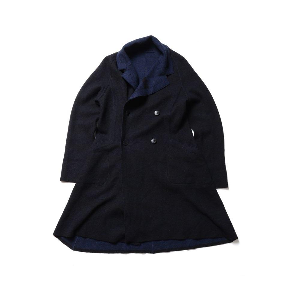 이세이 미야케 Issey Miyake Wool Double Breasted Coat 2