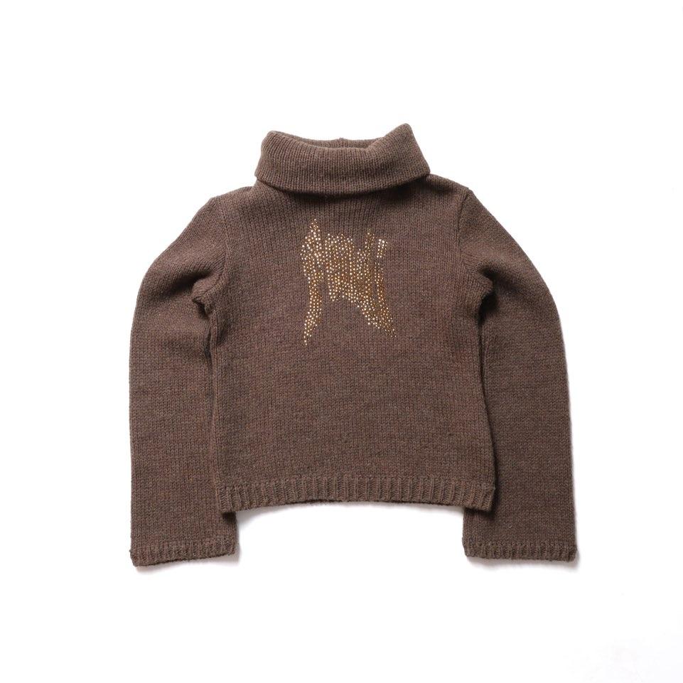 펜디 Fendi Sequin Turtle Neck Knit 2