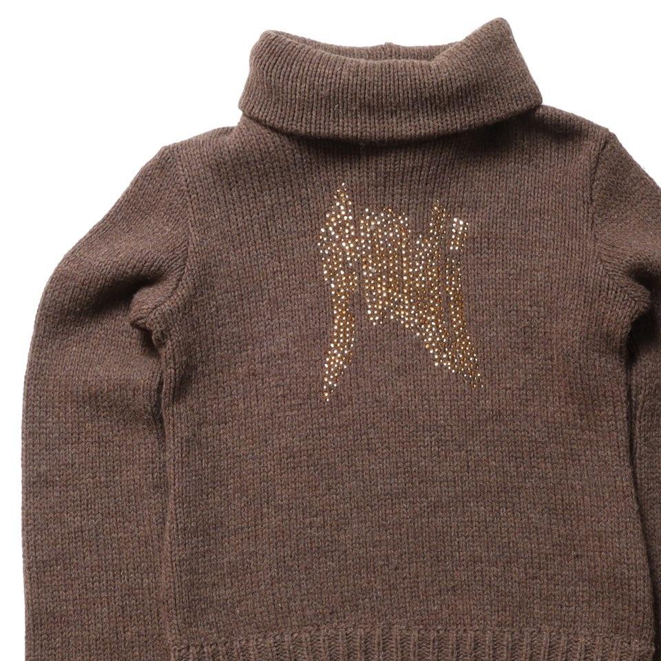 펜디 Fendi Sequin Turtle Neck Knit 3