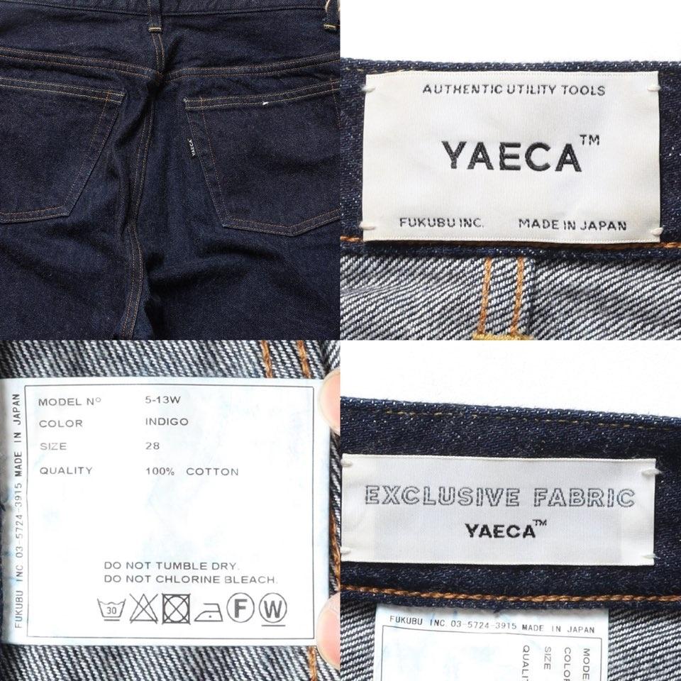 야에카 Yaeca 5-13W Denim Pants 9