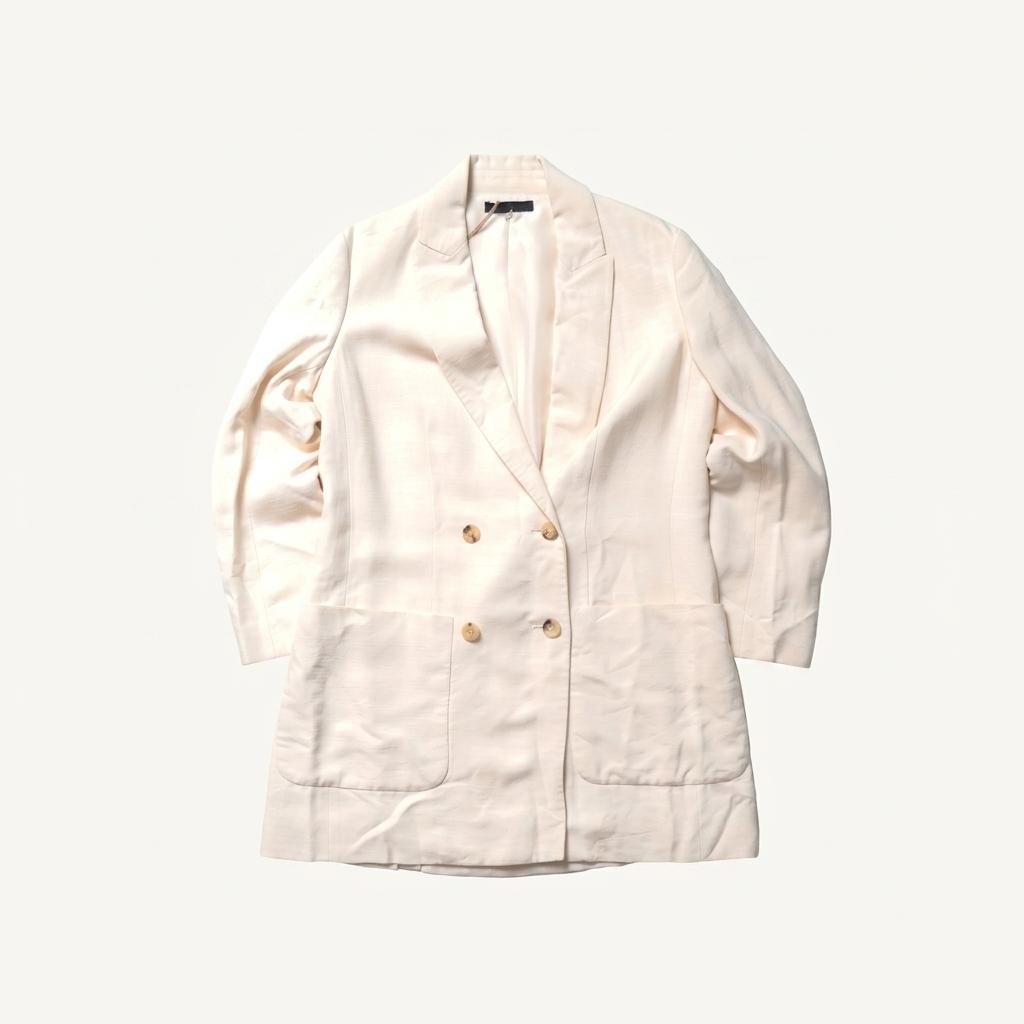 더 로우 The Row Double Breasted Rayon Blazer 1