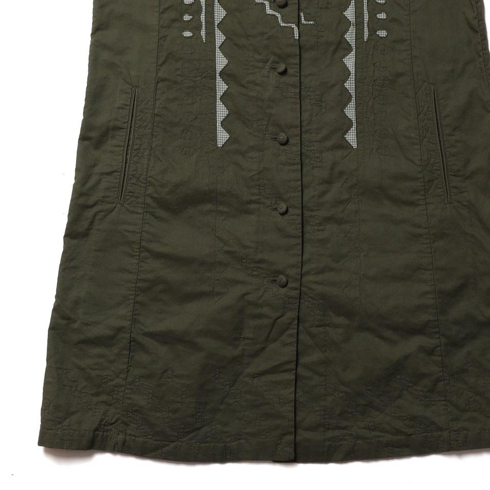 Issey Miyake Haat Pattern Button Up Sleeveless 4