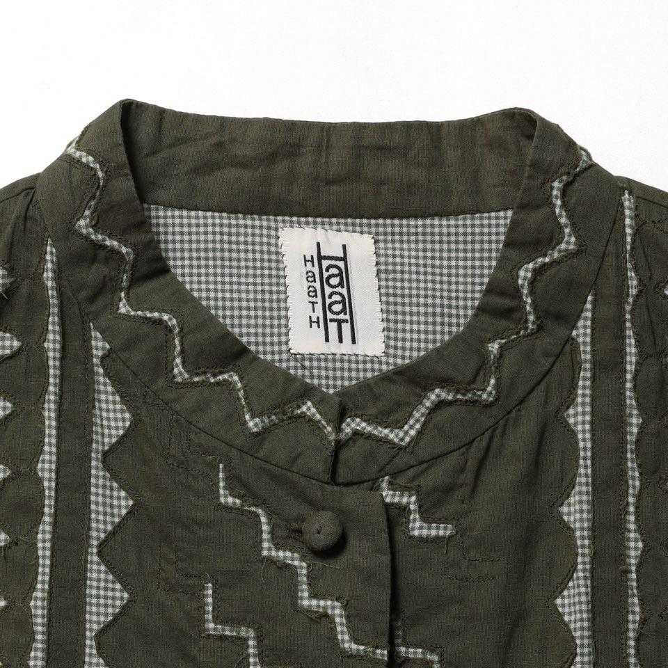 Issey Miyake Haat Pattern Button Up Sleeveless 8