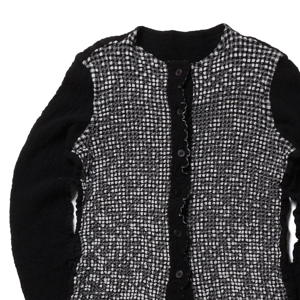 Issey Miyake Me Pattern Jacket   가슴 44 기장 52 어깨 3