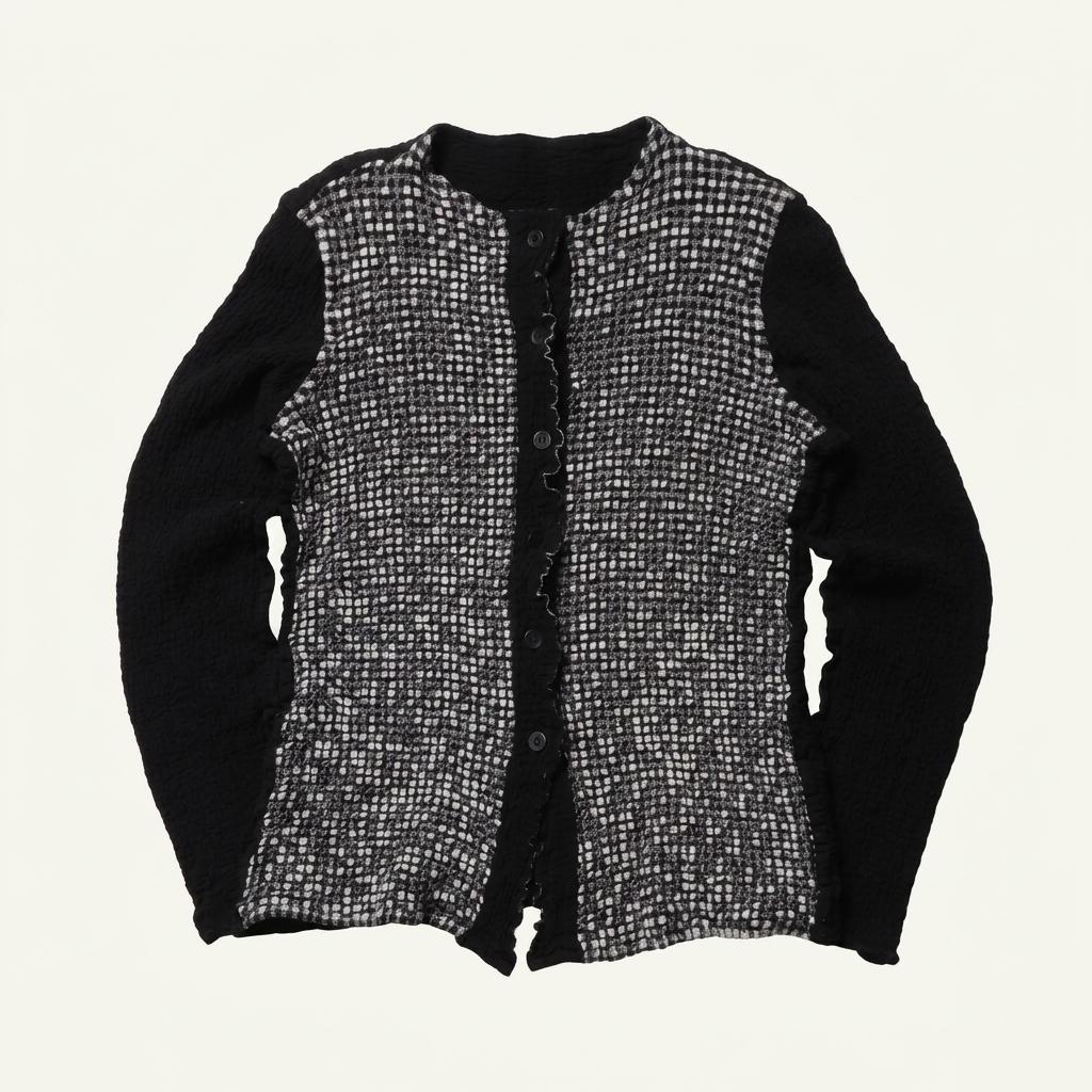 Issey Miyake Me Pattern Jacket   가슴 44 기장 52 어깨 1