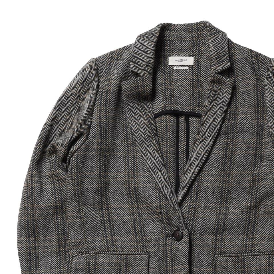 이자벨 마랑 Check Pattern Single Blazer 3