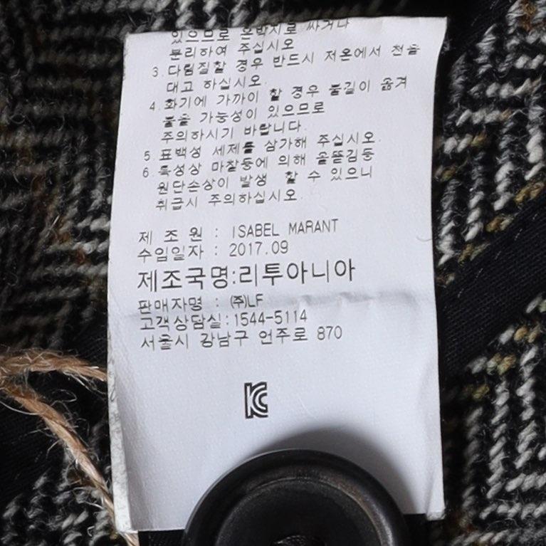 이자벨 마랑 Check Pattern Single Blazer 10