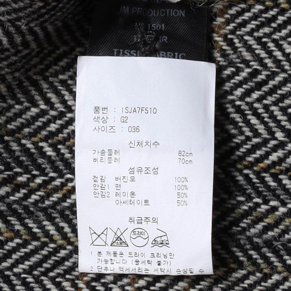 이자벨 마랑 Check Pattern Single Blazer 9