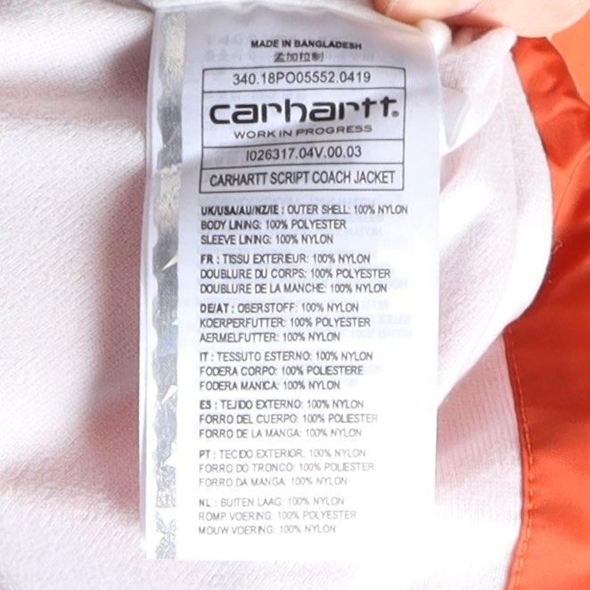 칼하트 Carhartt Logo Coach Jacket 9