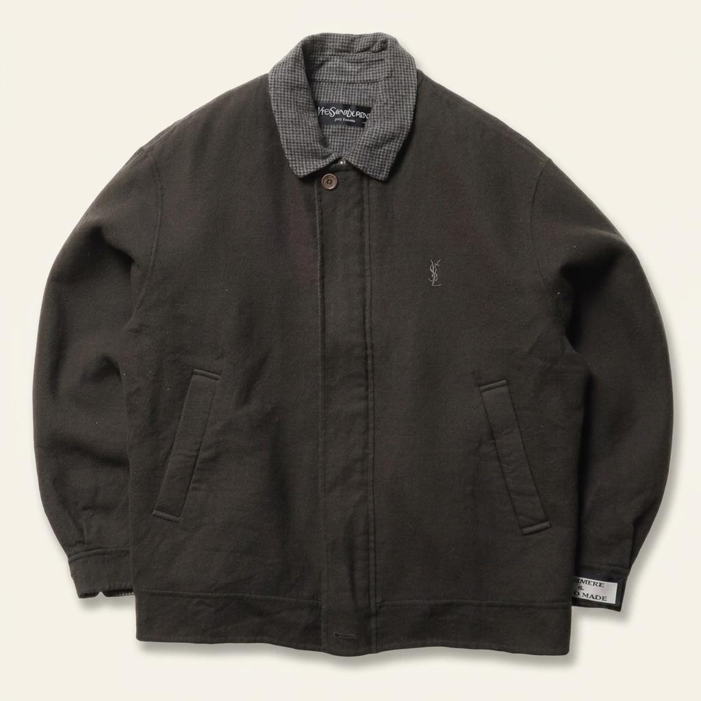 입생로랑 Yves Saint Laurent Cashmere Blended Wool 1