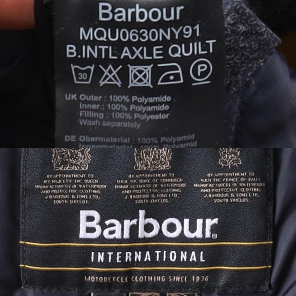 바버 Barbour International Quilted Jacket 10