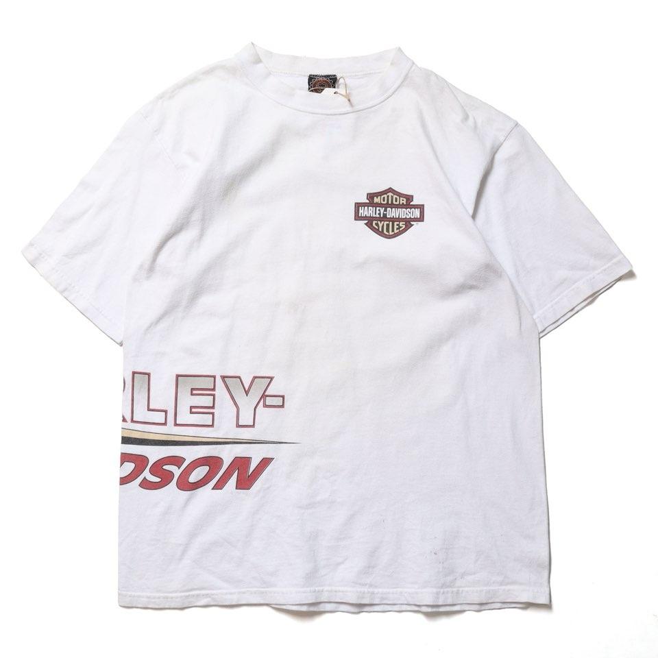 할리 데이비슨 Harley Davidson 90s Logo Printing T-shirt 2