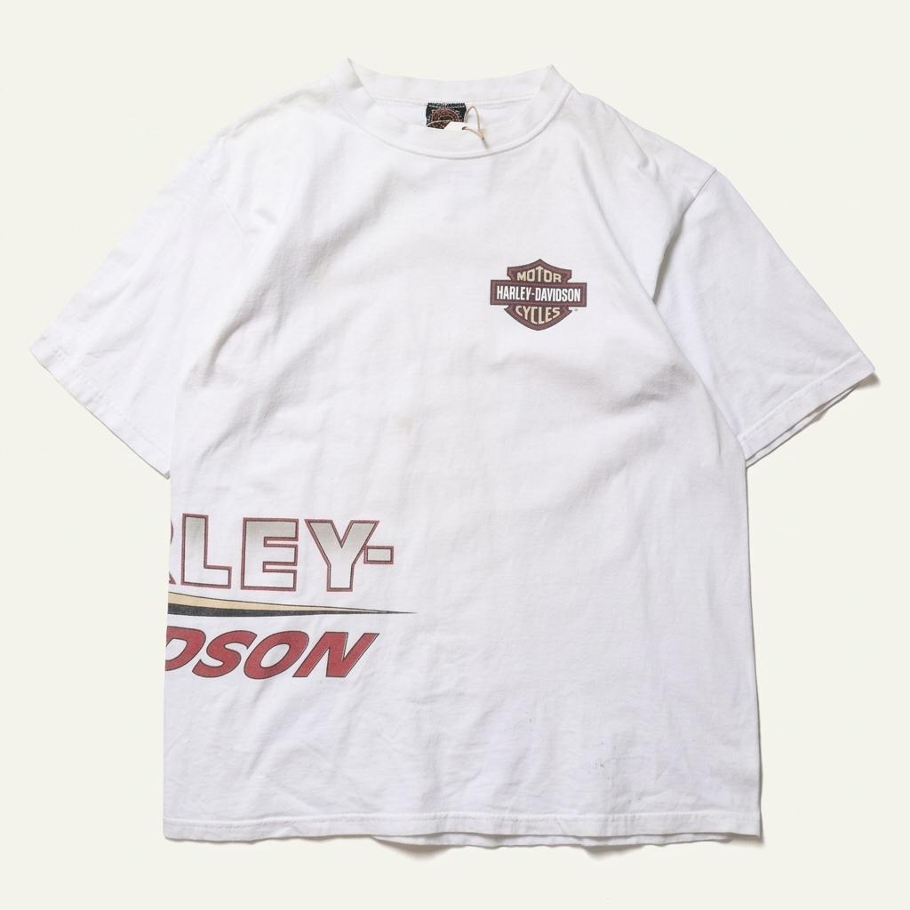 할리 데이비슨 Harley Davidson 90s Logo Printing T-shirt 1