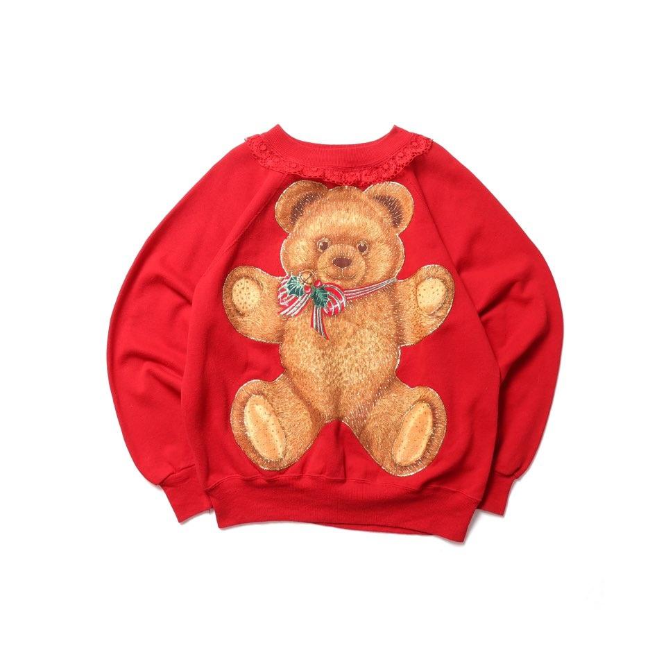 Ultra Sweats Frill Teddy Bear Sweatshirt 2
